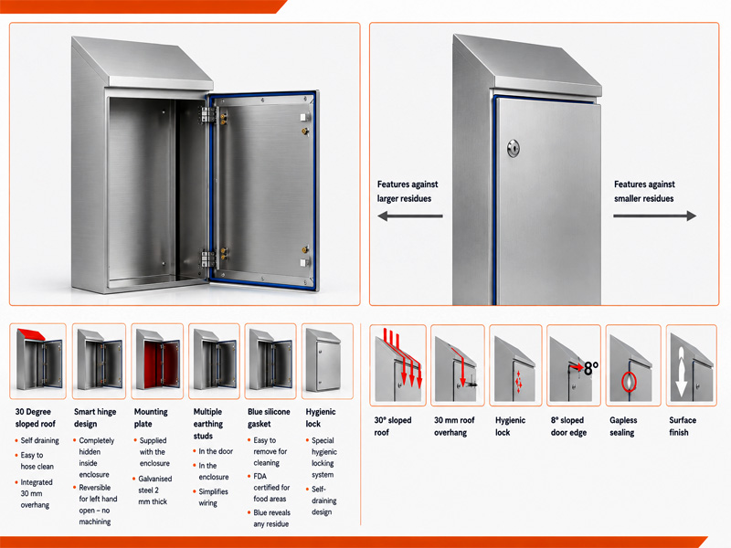 Tủ điện Hygienic Design nVent HOFFMAN – Giải pháp tối ưu cho ngành Thực phẩm & Đồ uống