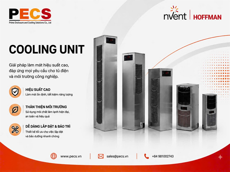 Hướng dẫn lựa chọn công suất Cooling Unit cho tủ điện công nghiệp