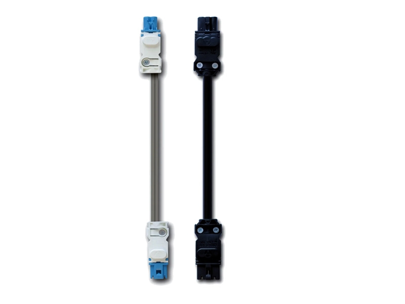 Cable Through-Wiring for EL LED Enclosure Lights